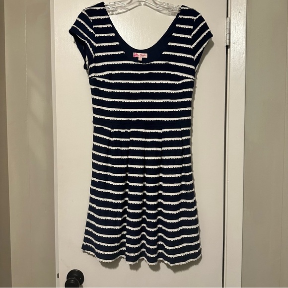 Candie's Dresses & Skirts - NWT Candie’s blue and white striped dress size L